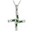 St. Brigid's Cross Pendant Connemara Marble