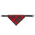 Dog's Tartan Bandana on collar