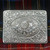 Pewter Thistle Kilt Buckle