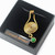 Bronze Spiral with Jade Gemstone