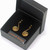 Bronze Celtic Spiral Ear Rings
