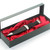Thistle Design (Pewter) Red Stone Boxed