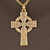Bronze St. Petroc Celtic Cross