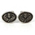 Thistle Oval Cuff Links