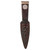 Jacobite Rose Sgian Dubh made from Rosewood