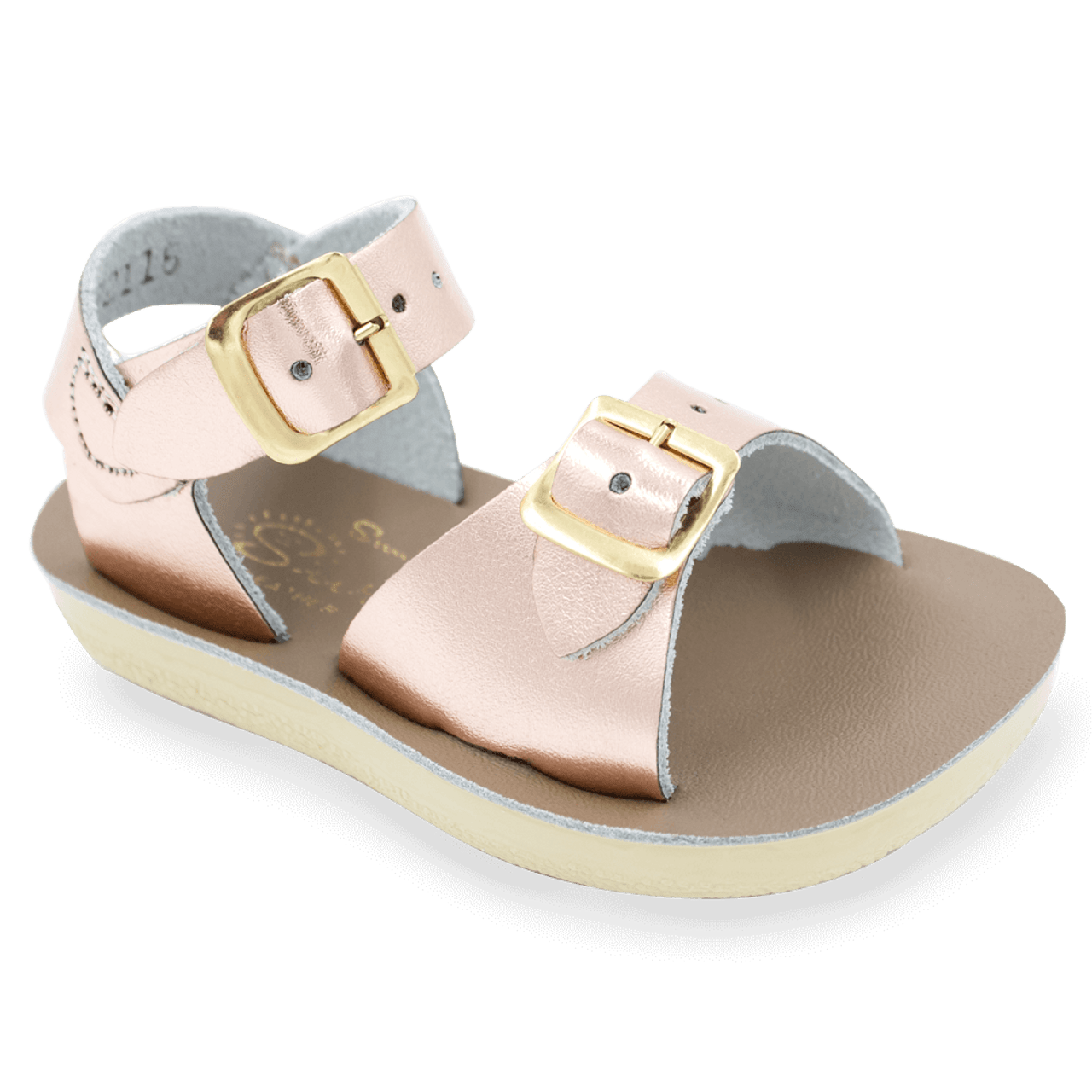 Kids Saltwater Sandals Salt Water Child Surfer Sandals - Tan Brown |  Garmentory