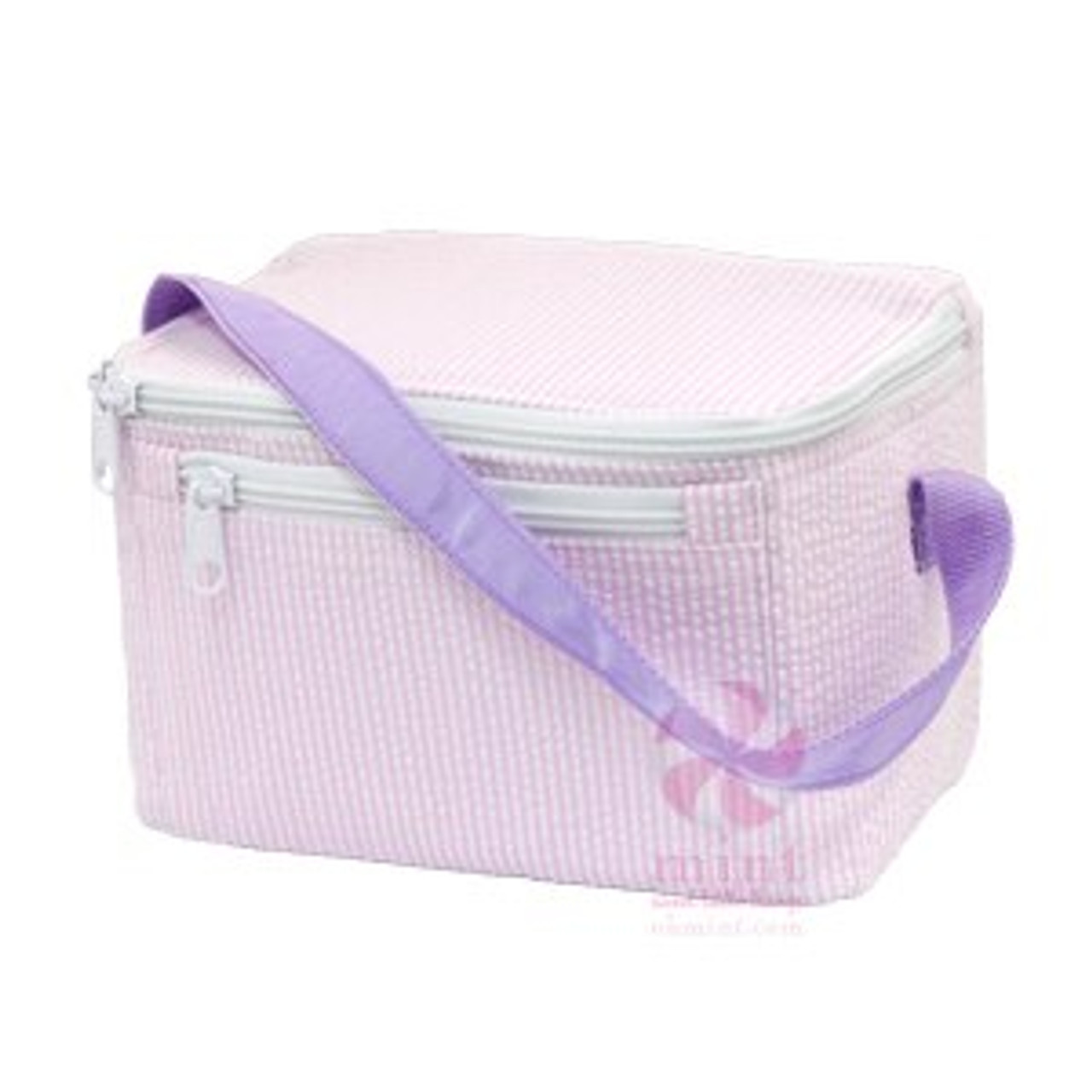 Lilac Square Lunch Bag