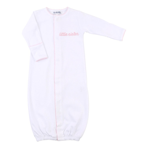 Magnolia Baby *Little Sister* Embroidered Converter Gown