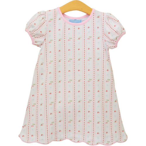 Trotter Street Kids *BERRY SWEET* Scalloped Dress
