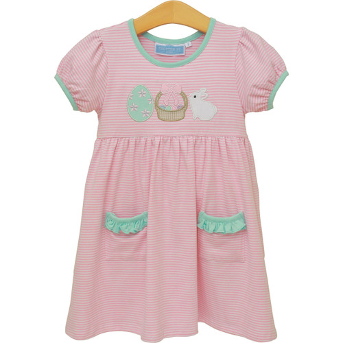 Trotter Street Kids *BUNNIES & BASKETS* Dress