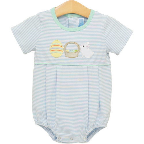 Trotter Street Kids *BUNNIES & BASKETS* Bubble--Blue