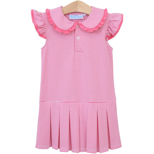 Trotter Street Kids *CAMILLA DRESS* Pink Stripe
