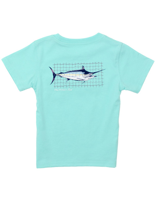Properly Tied *SWORDFISH* LD SS Tee--Seafoam