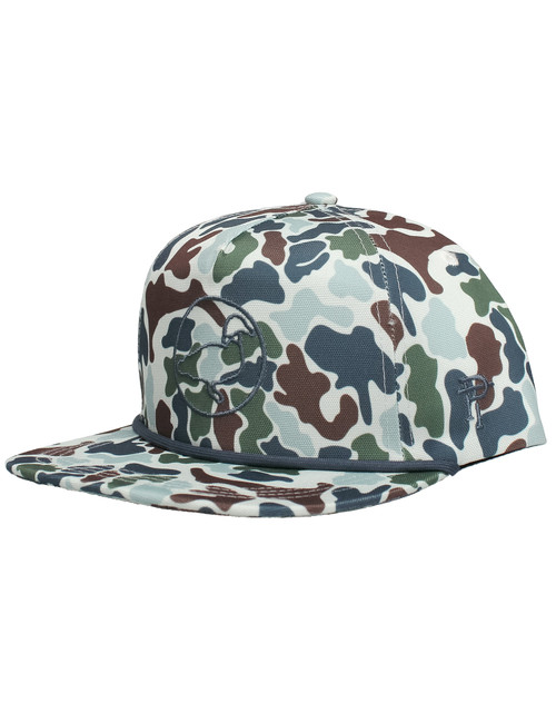 Properly Tied *TERRA CAMO* Sportsman Rope Hat--Youth