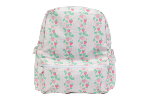 Apple of My Isla *STRAWBERRIES* Large Backpack