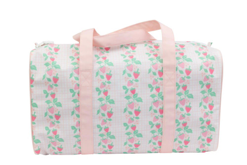 Apple of My Isla *STRAWBERRIES* Duffle Bag