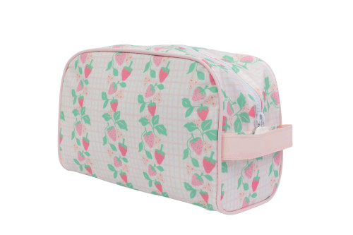 Apple of My Isla *STRAWBERRIES* Dopp Kit