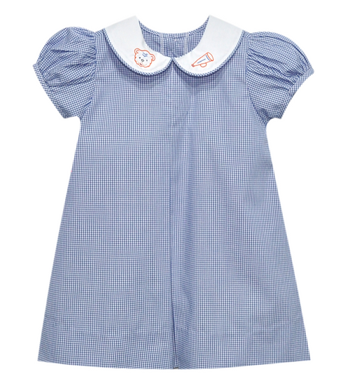 Southern Saturday *NAVY/ORANGE* Tiger Dress