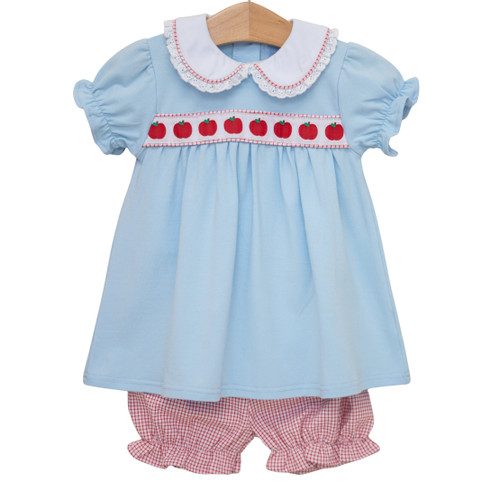 Trotter Street Kids *APPLE RIBBON* Bloomer Set