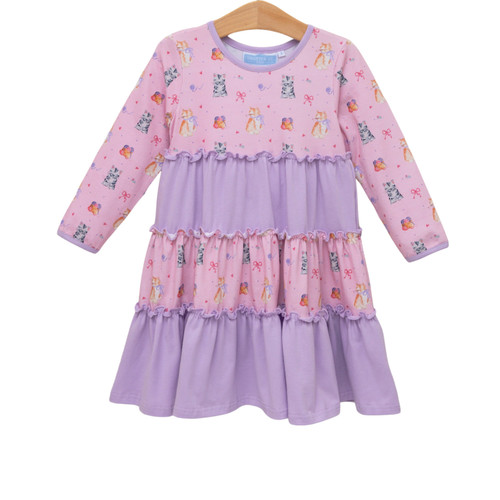Trotter Street Kids *FLUFFY FRIENDS* Twirl Dress