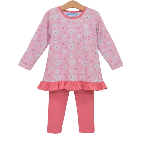 Trotter Street Kids *TEA FOR TWO* Pant Set