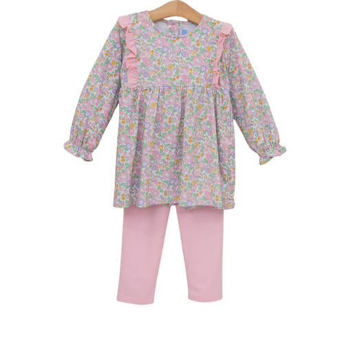 Trotter Street Kids *AUTUMN BLOOMS* Pant Set