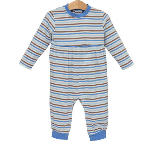 Trotter Street Kids *BENNETT ROMPER* Hamptons Stripe