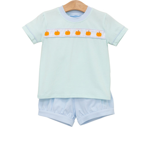 Trotter Street Kids *PUMPKIN ROWE* Banded Short Set