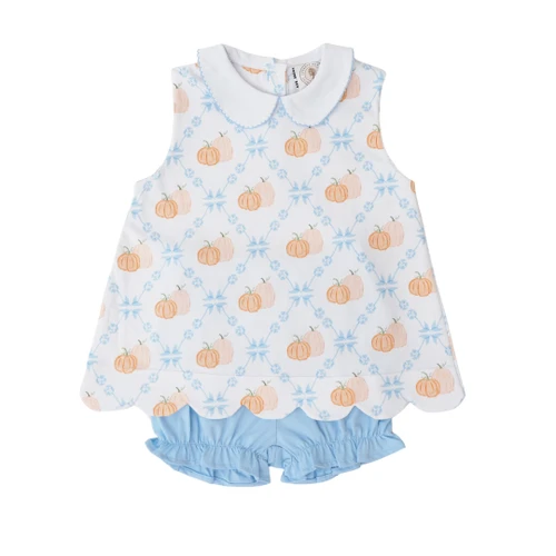 Cypress Row *PUMPKIN ROW* Charlotte Scalloped Set