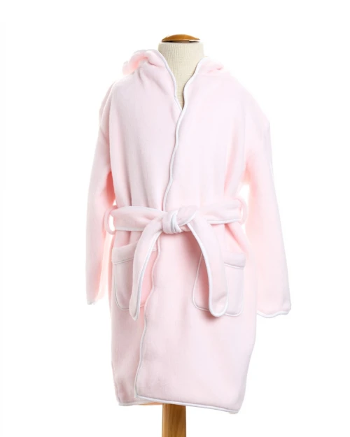 Terry Tots *FLEECE BATHROBE* Pink