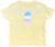 Mustard & Ketchup Kids *ICE CREAM CONE* SS Yellow T-Shirt