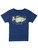 Properly Tied *CRAPPIE* SS Tee--River Blue