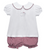Southern Saturday *CRIMSON/GREY* Elephant Knit Bloomer Set