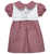 Southern Saturday *CRIMSON/GREY* Elephant W/ Flag Dress