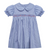 Southern Saturday *NAVY/ORANGE* Smocked Dress