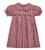 Southern Saturday *CRIMSON/GREY* Smocked Dress