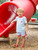 Trotter Street Kids *APPLE TRIO* Short Set