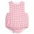 Little English *RED WINDOWPANE* Louis Sunsuit