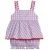 Little English *PATRIOTIC PLAID* Evie Bloomer Set