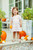 Trotter Street Kids *PUMPKIN PATCH* Scalloped Dress