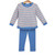 Trotter Street Kids *REAGAN PANT SET* Hamptons Stripe