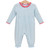 Trotter Street Kids *ANNIE ROMPER* Mint Stripe/Pink