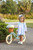 Trotter Street Kids *LUCILLE BLOOMER SET* Light Blue Bitty Dot
