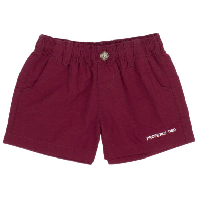 Boys Mallard Short Crimson