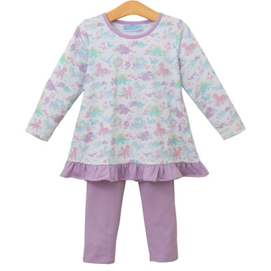 Trotter Street Ducks in a Row Polo Short Set