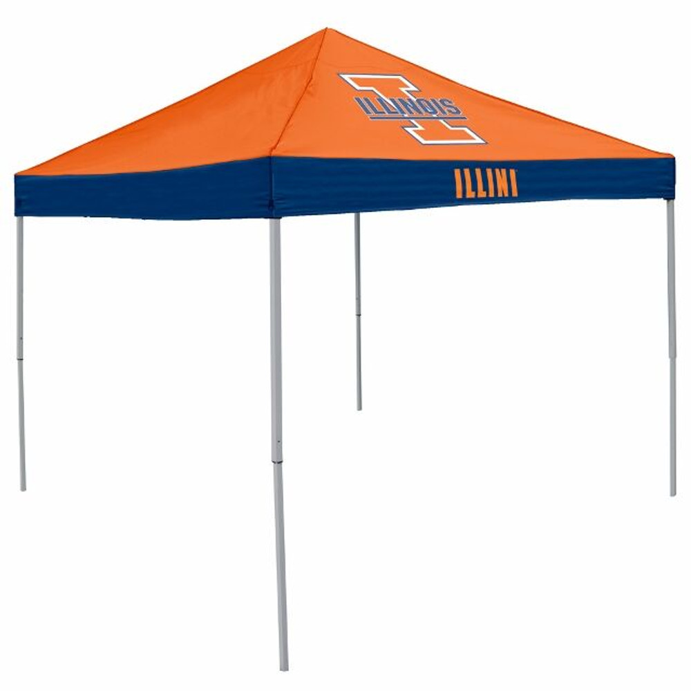 Illinois Fighting Illini Canopy Tailgate Tent | Logo Chair | 151-39E