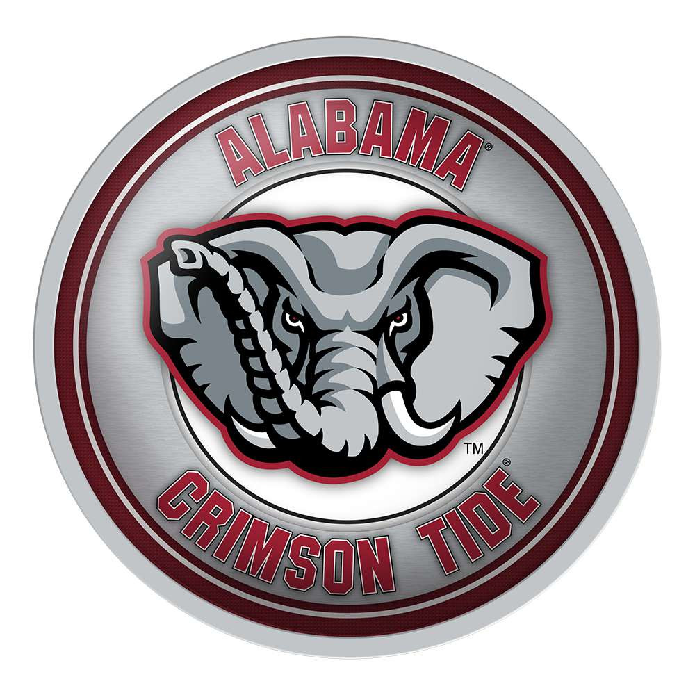 Alabama Crimson Tide Al Logo - Modern Disc Wall Sign | The Fan-Brand | NCALCT-230-02