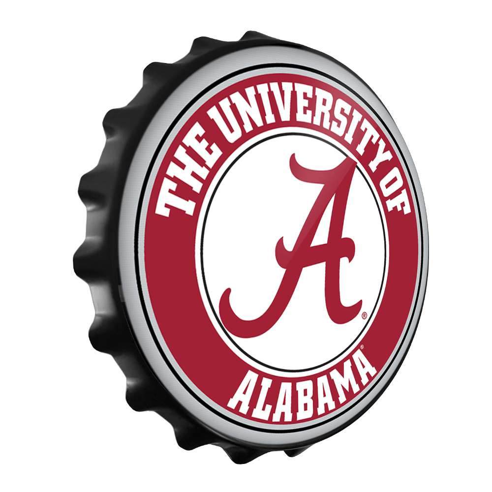 Alabama Crimson Tide Bottle Cap Wall Sign