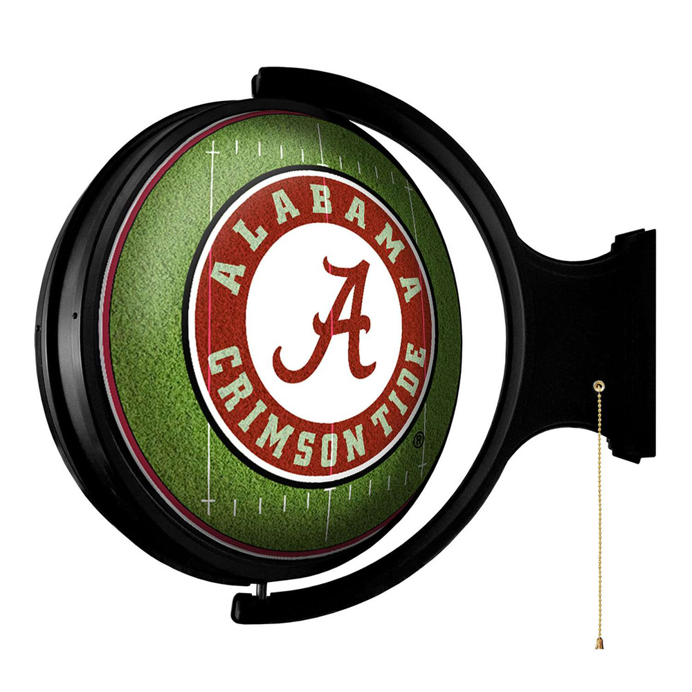 Alabama Crimson Tide On the 50 - Rotating Lighted Wall Sign