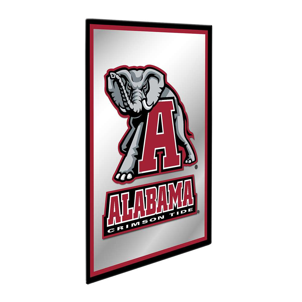 Alabama Crimson Tide Tide - Framed Mirrored Wall Sign